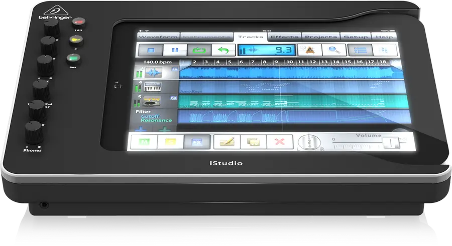 BEHRINGER IS202 Professional Docking Station for iPad with Audio, Video and MIDI Connectivity
