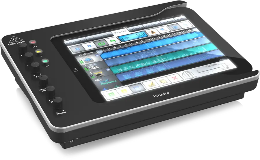 BEHRINGER IS202 Professional Docking Station for iPad with Audio, Video and MIDI Connectivity