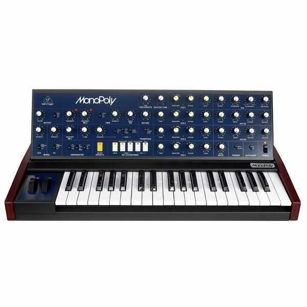 Behringer - Behringer MONOPOLY Analog 4-Voice Polyphonic Synthesizer