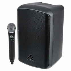 Behringer Europort MPA100BT Battery-powered 100W Speaker with Wireless Handheld Microphone - 4