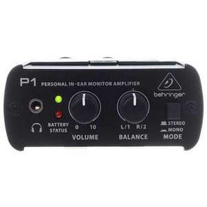 Behringer Powerplay P1 Personal In-ear Monitor Amplifier - Behringer
