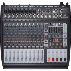 Behringer Europower PMP4000 16-channel 1600W Powered Mixer - 1