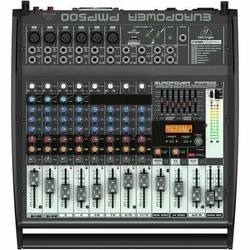 Behringer Europower PMP500 12-channel 500W Powered Mixer - 1