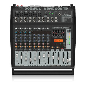 Behringer Europower PMP500 12-channel 500W Powered Mixer - Behringer