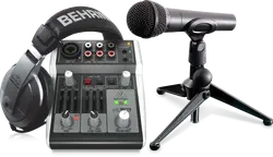 Behringer PODCASTUDIO 2 USB Bundle - Podcasting Bundle - 1