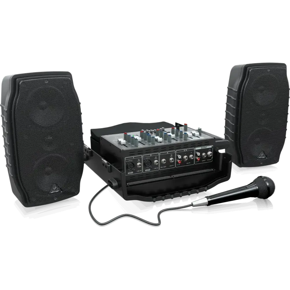 Behringer Europort PPA200 5-channel Portable PA System - 4