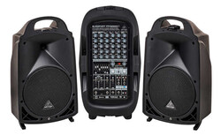 Behringer Europort PPA2000BT 8-channel Portable PA System with Bluetooth - 1