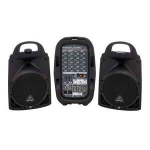 Behringer Europort PPA500BT 6-channel Portable PA System with Bluetooth - Behringer 