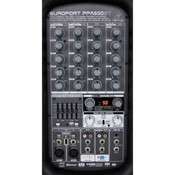 Behringer Europort PPA500BT 6-channel Portable PA System with Bluetooth - 4