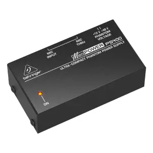 Behringer MicroPower PS400 Phantom Power Supply - 1