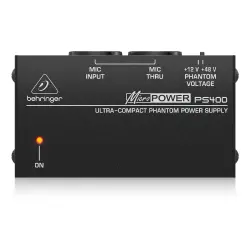 Behringer MicroPower PS400 Phantom Power Supply - 2