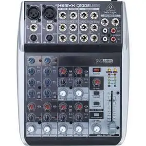 Behringer Q1002USB 10-Input Mixer with USB Audio Interface - 1