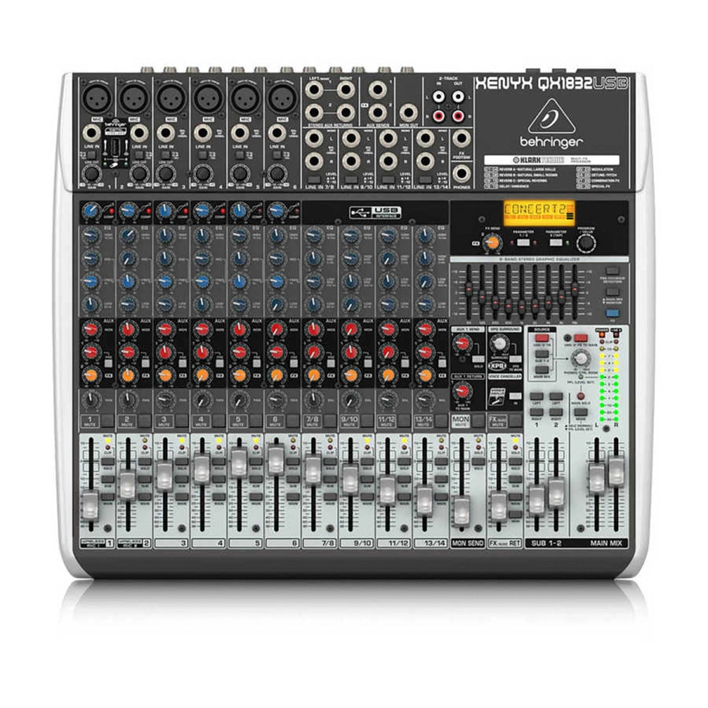 Behringer - BEHRINGER QX1832USB 18 Kanal Efektli Mikser