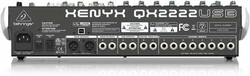 Behringer Xenyx QX2222USB Mixer with USB and Effects - 4