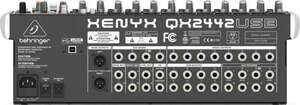Behringer Xenyx QX2442USB Mixer with USB and Effects - 4
