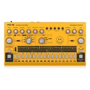 Behringer RD-6-AM Analog Drum Machine (Sarı) - 3