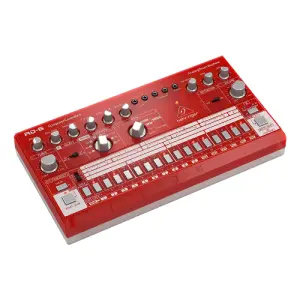Behringer RD-6-SB Analog Drum Machine - Red Translucent - 1