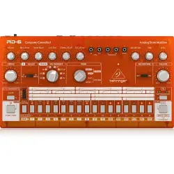 BEHRINGER RD6-TG RHYTHM DESIGNER Analog Davul Makinesi (Turuncu) - 1
