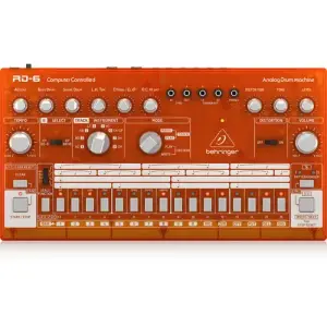 BEHRINGER RD6-TG RHYTHM DESIGNER Analog Davul Makinesi (Turuncu) - 1