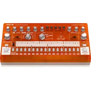 BEHRINGER RD6-TG RHYTHM DESIGNER Analog Davul Makinesi (Turuncu) - 2