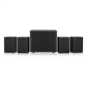 Behringer SAT 1004 4’lü Pasif Hoparlör ve SAT 1008 SUBA 600W Aktif Subwoofer Seti - 2