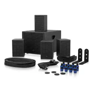 Behringer SAT 1004 4’lü Pasif Hoparlör ve SAT 1008 SUBA 600W Aktif Subwoofer Seti - 5