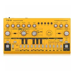 Behringer TD-3-AM Analog Bas Synthesizer (16 Adımlı Sequencer ve Distortion ile) - 3