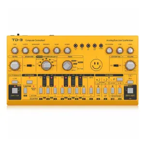 Behringer TD-3-AM Analog Bas Synthesizer (16 Adımlı Sequencer ve Distortion ile) - 3