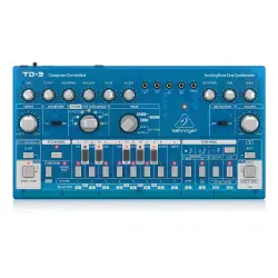 Behringer TD-3-BB Analog Bas Synthesizer (16 Adımlı Sequencer ve Distortion ile) - 3
