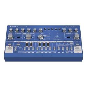 Behringer TD-3-BU Analog Bas Synthesizer (16 Adımlı Sequencer ve Distortion ile) - 2