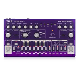 Behringer TD-3-GP Analog Bas Synthesizer (16 Adımlı Sequencer ve Distortion ile) - 3