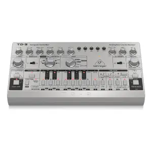 Behringer TD-3-SR Analog Bas Synthesizer (16 Adımlı Sequencer ve Distortion ile) - 2