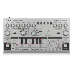 Behringer TD-3-SR Analog Bas Synthesizer (16 Adımlı Sequencer ve Distortion ile) - 3