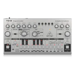 Behringer TD-3-SR Analog Bas Synthesizer (16 Adımlı Sequencer ve Distortion ile) - 3