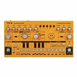 Behringer TD-3-AM Analog Bass Line Synthesizer, LTD Yellow - 2