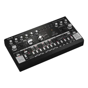 Behringer TD-3-BK Analog Bass Line Synthesizer - Black - 1
