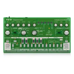 Behringer TD-3-LM Analog Bass Line Synthesizer - Lime - 3