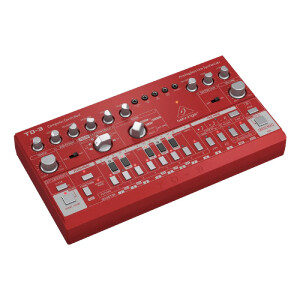 Behringer TD-3-RD Analog Bass Line Synthesizer, Red - Behringer