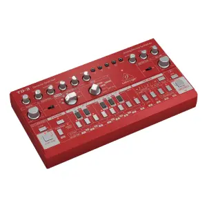 Behringer TD-3-RD Analog Bass Line Synthesizer, Red - 1