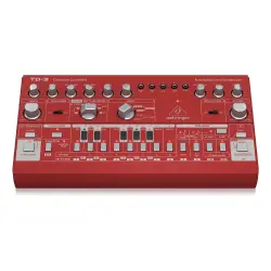 Behringer TD-3-RD Analog Bass Line Synthesizer, Red - 2