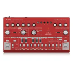 Behringer TD-3-RD Analog Bass Line Synthesizer, Red - 3