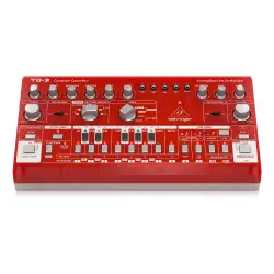 Behringer TD-3-SB Analog Bass Line Synthesizer - Strawberry - 2