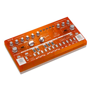 Behringer TD-3-TG Analog Bass Line Synthesizer - Tangerine - Behringer