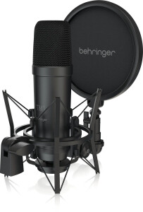 Behringer TM1 Dark Edition Geniş Diyafram Stüdyo Condenser Mikrofon - Behringer