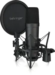Behringer TM1 Dark Edition Geniş Diyafram Stüdyo Condenser Mikrofon - 2