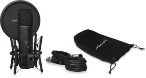 Behringer TM1 Dark Edition Geniş Diyafram Stüdyo Condenser Mikrofon - 6