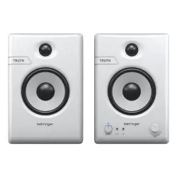 Behringer TRUTH 4.5 BT 4.5″ Aktif Bluetooth Stüdyo Monitör Çifti (Beyaz) - 1