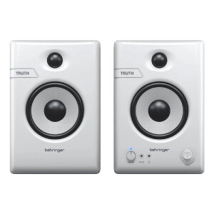 Behringer TRUTH 4.5 BT 4.5″ Aktif Bluetooth Stüdyo Monitör Çifti (Beyaz) - Behringer