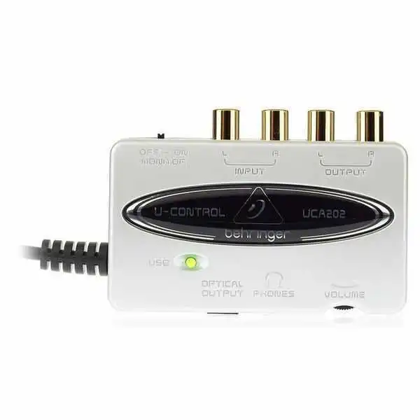 Behringer - Behringer UCA202 2 Kanal Usb'li Harici Ses Kartı