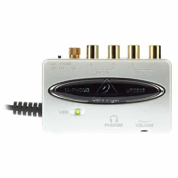 Behringer - BEHRINGER UF0202 Behringer Ufo202 Usb Ses Kartı (2 Giriş/2 Çıkış)